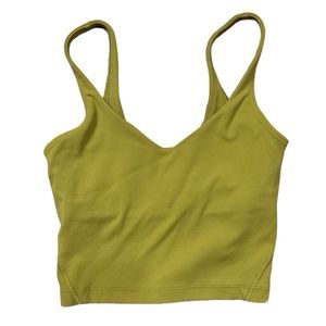 Lululemon Align Tank Top, size 0. Auric Gold color.